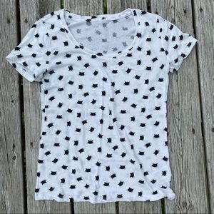 BDG Urban Outfitters black cat t-shirt Halloween